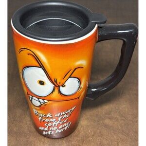 Back Away From The Coffee & No One Gets Hurt Mug 16 oz Spoontiques Cup